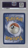 Charmander from the 2023 Pokemon SV set featuring a Obsidian Flames ETB parallel graded by PSA and given an overall grade of 8.