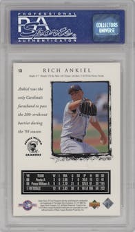 Rich Ankiel from the  1999 SP Top Prospects set graded by PSA and given an overall grade of 9.