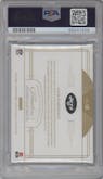 Sam Darnold from the 2018 Panini Flawless set featuring a Sapphire parallel graded by PSA and given an overall grade of 10.
