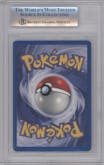 Giovanni from the 2000 Pokemon GH set graded by Beckett and given an overall grade of 9.