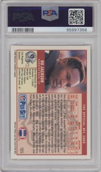 Bo Jackson from the 1989 Pro Set set graded by PSA and given an overall grade of 9.