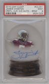 Jameis Winston from the 2015 Leaf Clear set featuring a Bronze parallel graded by PSA and given an overall grade of 9.