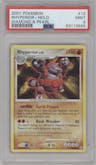 Rhyperior from the 2007 Pokemon D&P set graded by PSA and given an overall grade of 9.