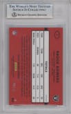 Brock Bowers from the 2024 Donruss Optic set featuring a Black Pandora parallel graded by Beckett and given an overall grade of 8.5.