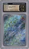 Clauncher from the 2023 Pokemon SV JPN set graded by CSG and given an overall grade of 10.