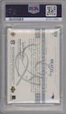 Tom Brady from the 2003 Upper Deck Ultimate Collection set graded by PSA and given an overall grade of 10.