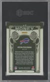 Keon Coleman from the 2024 Panini Mosaic set graded by SGC and given an overall grade of 9.5.