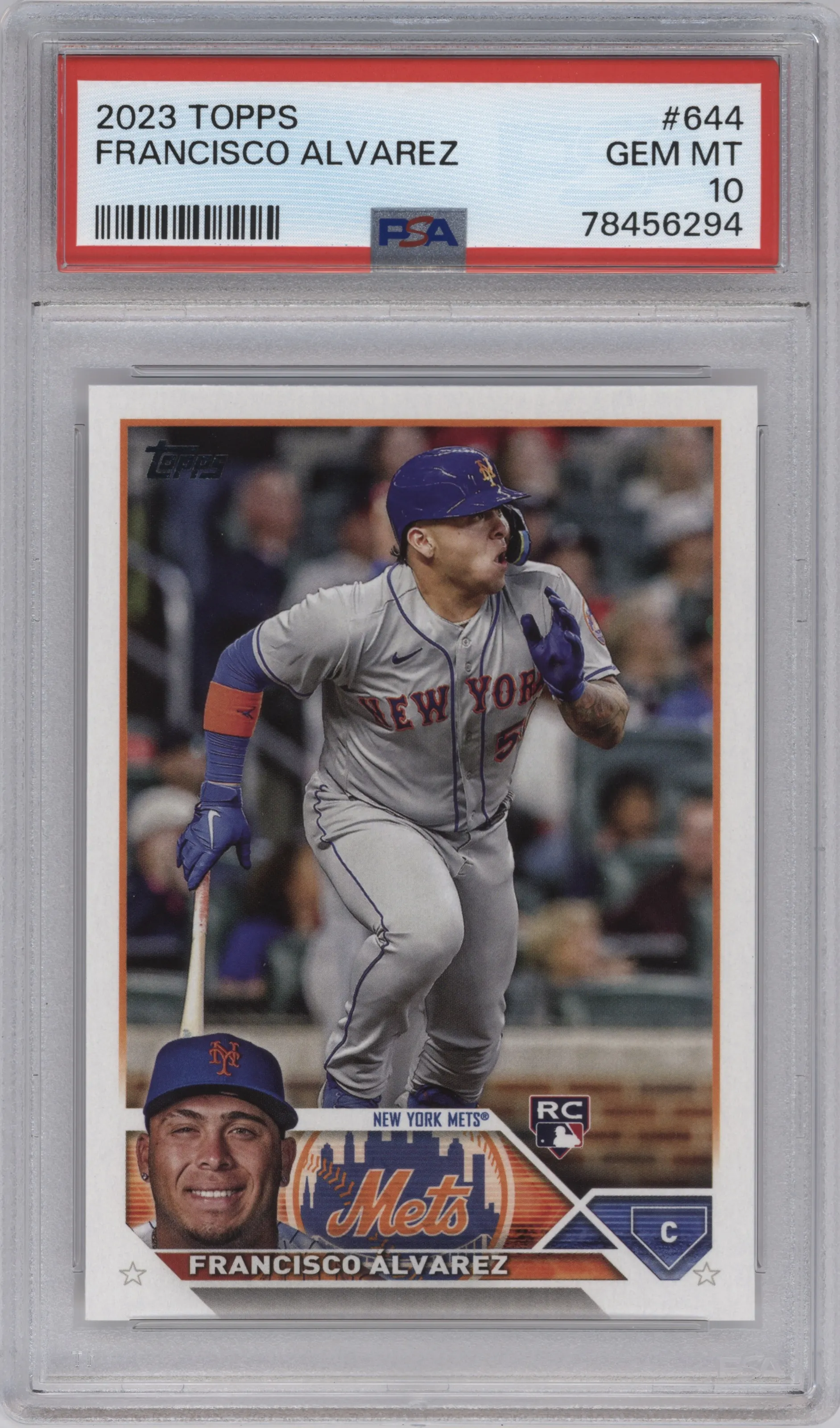2023 Topps Series 2 Francisco Alvarez PSA 10