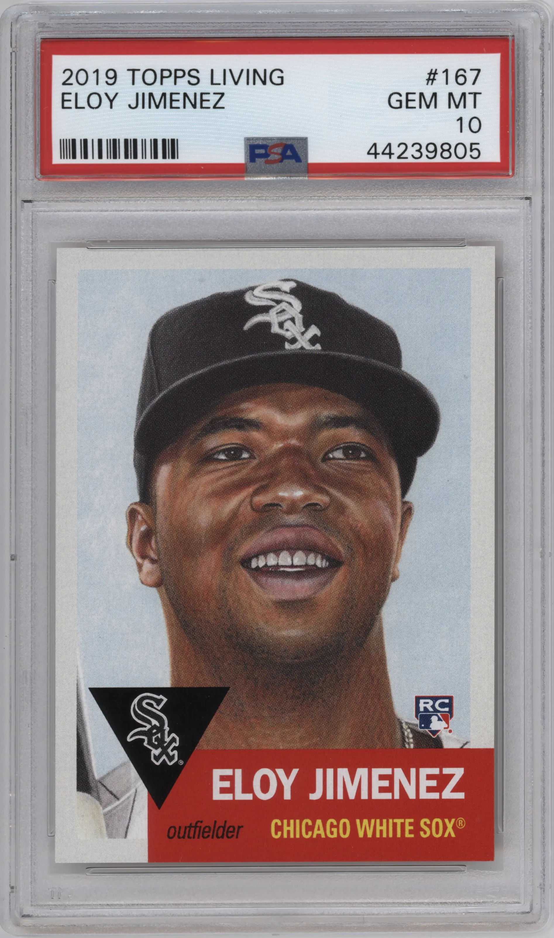 2021 Ultimate Topps Living Set 2019 Eloy Jimenez PSA 10