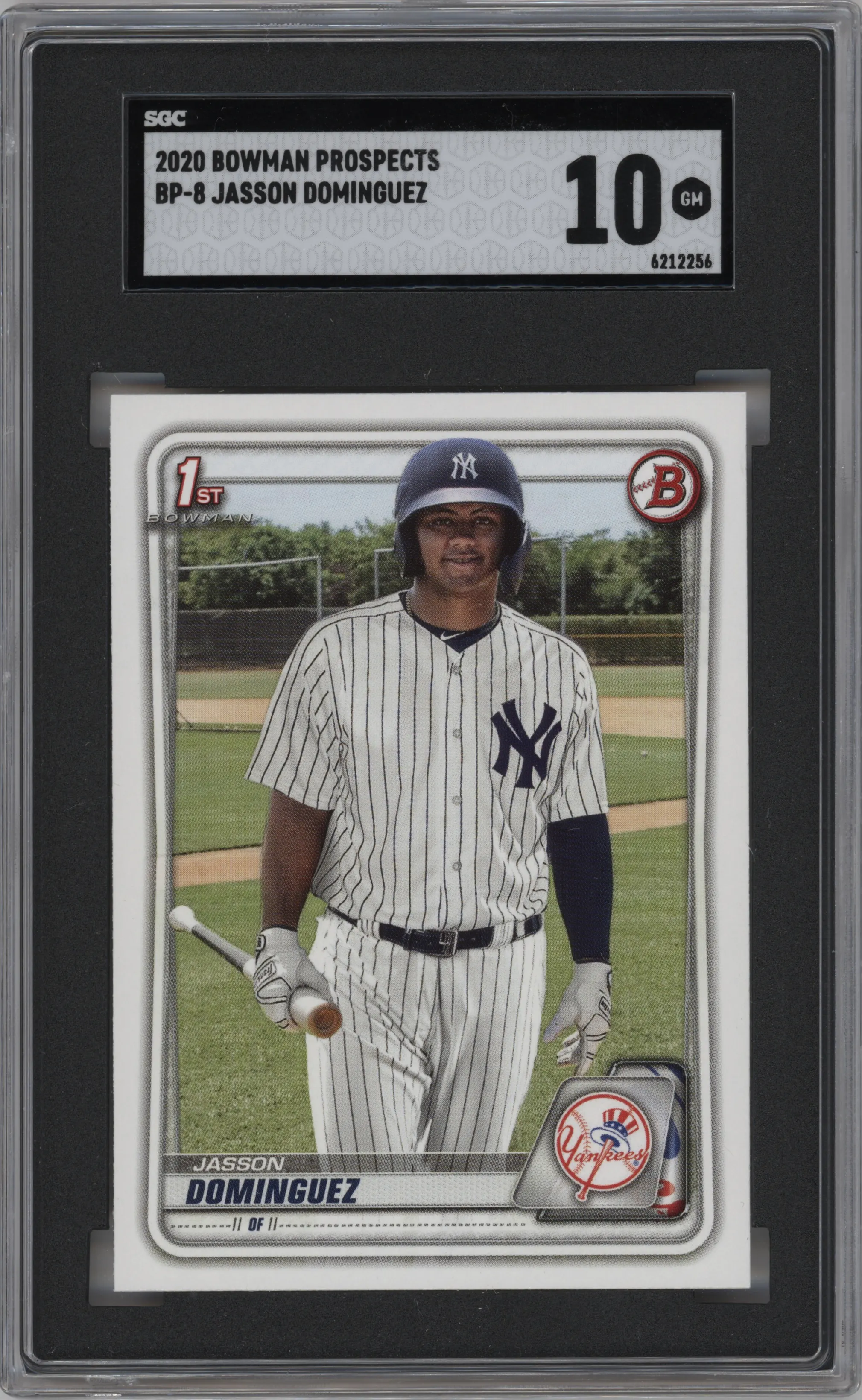 2020 Bowman Prospect Jasson Dominguez SGC 10