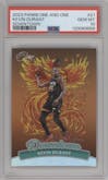 Kevin Durant from the 2023-24 Panini One and One set graded by PSA and given an overall grade of 10.