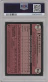 Paul Skenes from the 2024 Topps Update set graded by PSA and given an overall grade of 9.