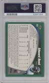 Edward Reed from the 2002 Topps set graded by PSA and given an overall grade of 9.