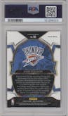 Jalen Williams from the 2022-23 Panini Select set featuring a Tri-Color parallel graded by PSA and given an overall grade of 10.