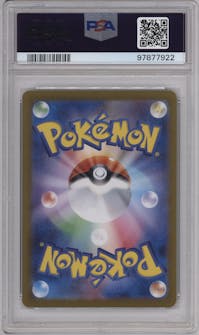 Raging Bolt ex from the 2024 Pokemon SV JPN set graded by PSA and given an overall grade of 10.