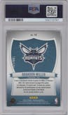  Brandon Miller from the 2023-24 Panini Phoenix set featuring a White Ice parallel graded by PSA and given an overall grade of 9.