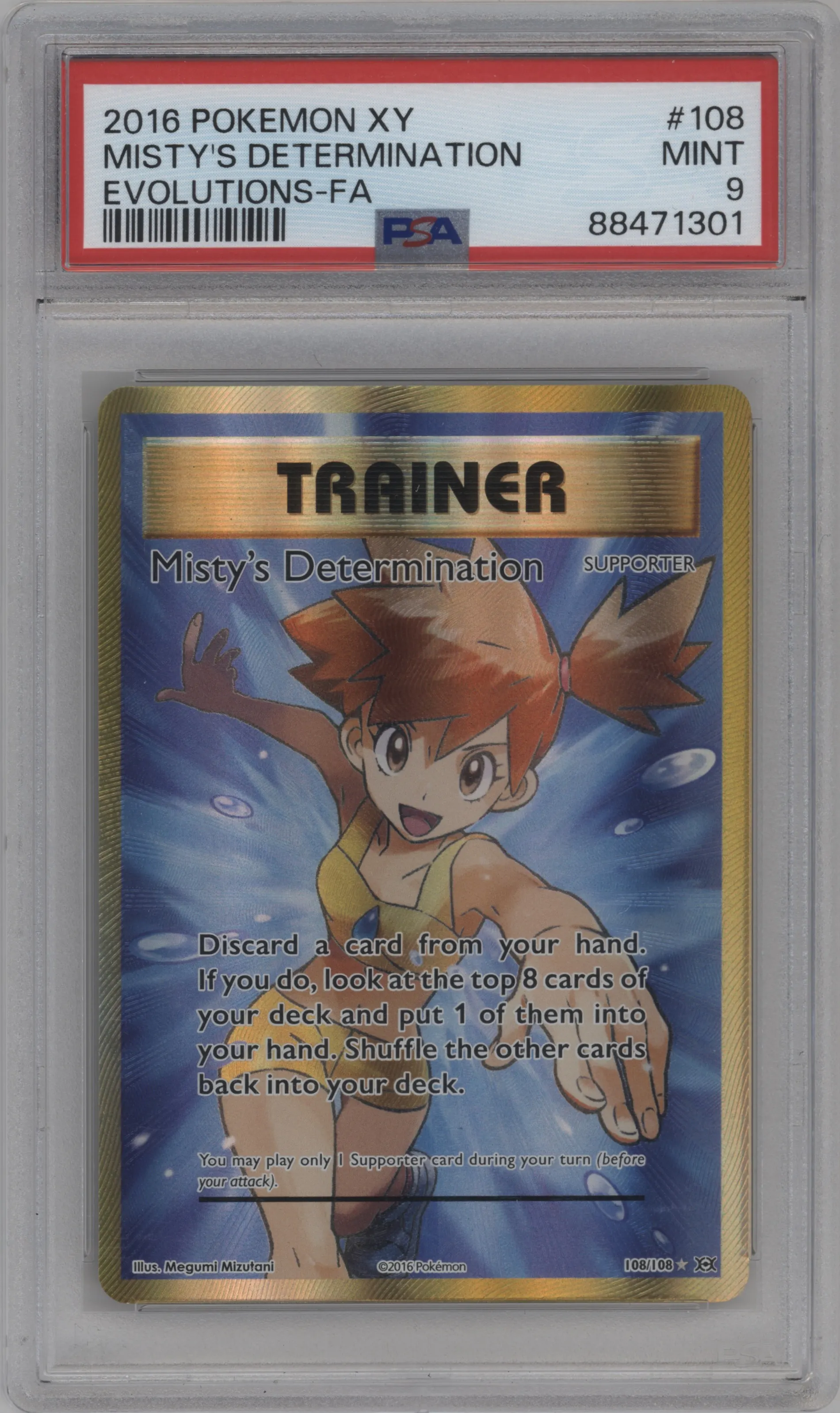 Misty's Determination