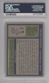 Archie Manning from the 1972 Topps set graded by PSA and given an overall grade of 8.