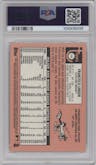Francisco Lindor from the 2018 Topps Heritage set featuring a Nickname parallel graded by PSA and given an overall grade of 9.