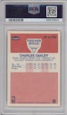 Charles Oakley from the 1986-87 Fleer set graded by PSA and given an overall grade of 9.