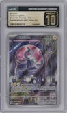 Miraidon from the 2023 Pokemon SV set featuring a Scarlet & Violet Elite Trainer Box (Miraidon) parallel graded by CSG and given an overall grade of 10.