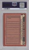 Pete Rose  from the 1986 O-Pee-Chee set graded by PSA and given an overall grade of 9.