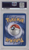 Azumarill from the 2000 Pokemon Neo Genesis set graded by PSA and given an overall grade of 7.