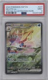 Milotic ex from the 2024 Pokemon SV set graded by PSA and given an overall grade of 9.