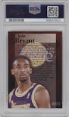 Kobe Bryant from the 1997-98 Fleer set graded by PSA and given an overall grade of 9.