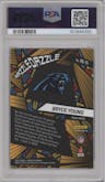 Bryce Young from the 2023 Panini Mosaic set graded by PSA and given an overall grade of 10.