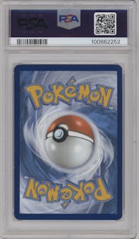 Dragonair from the 2023 Pokemon SV set graded by PSA and given an overall grade of 10.