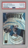 Trevor Lawrence from the 2021 Panini Donruss set graded by PSA and given an overall grade of 10.