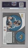 Trevor Lawrence from the 2021 Panini Donruss set graded by PSA and given an overall grade of 10.
