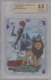 De'Aaron Fox from the 2017-18 Panini Cornerstones set graded by Beckett and given an overall grade of 9.5.
