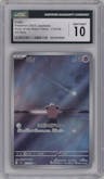 Cleffa from the 2023 Pokemon SV JPN set graded by CSG and given an overall grade of 10.