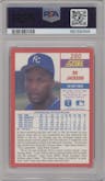 Bo Jackson from the 1990 Score set graded by PSA and given an overall grade of 10.