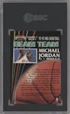 Michael Jordan from the 1992-93 Topps Stadium Club set graded by SGC and given an overall grade of 8.5.