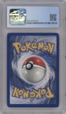 Charmander from the 1999 Pokemon set graded by CSG and given an overall grade of 8.