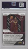 Collin Sexton from the 2018-19 Panini Prizm set featuring a Pink Pulsar parallel graded by PSA and given an overall grade of 10.