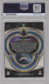 Justin Herbert from the 2020 Panini Select set featuring a Base Prizm parallel graded by PSA and given an overall grade of 10.