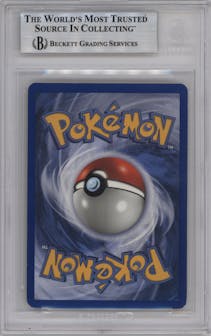 Pikachu Gold Star from the 2006 Pokemon EX set graded by Beckett and given an overall grade of 7.5.