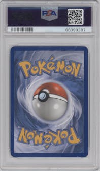 Luxray GL LV. X from the 2009 Pokemon Platinum set graded by PSA and given an overall grade of 8.