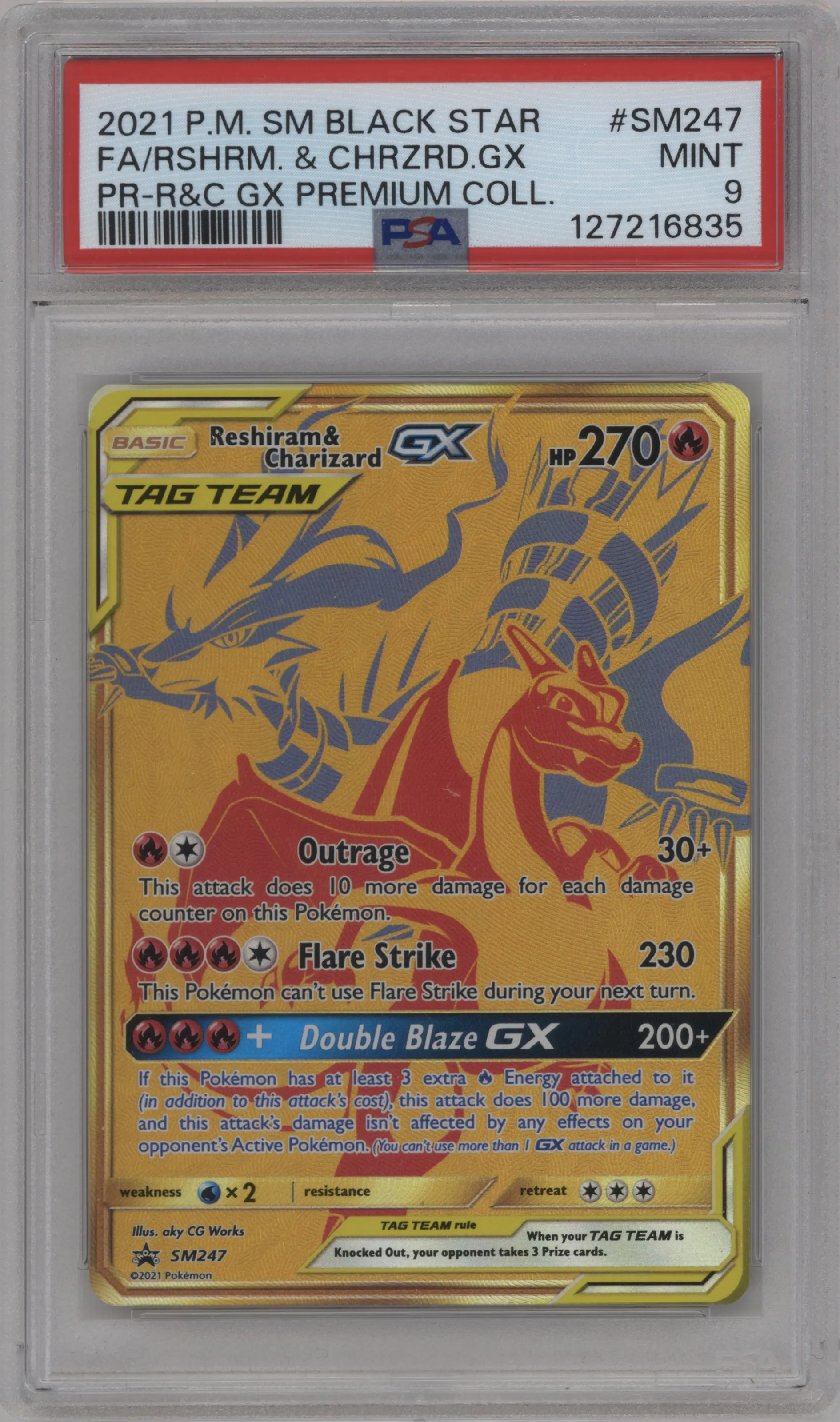 Reshiram/Charizard GX