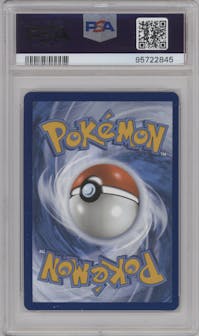 Greninja ex from the 2024 Pokemon SV set graded by PSA and given an overall grade of 10.
