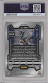 Jaxon Smith-Njigba from the 2023 Panini Prizm set featuring a Red Wave parallel graded by PSA and given an overall grade of 10.