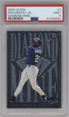 Ken Griffey Jr.  from the 2000 Fleer Ultra set graded by PSA and given an overall grade of 9.