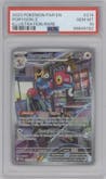 Porygon-Z from the 2023 Pokemon SV set graded by PSA and given an overall grade of 10.