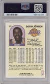 Earvin Johnson from the 1989-90 NBA Hoops  set graded by PSA and given an overall grade of 10.