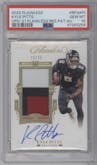 Kyle Pitts from the 2022 Panini Flawless set graded by PSA and given an overall grade of 10.
