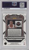 Jabari Smith Jr. from the 2022-23 Panini Prizm  set featuring a Silver Prizm parallel graded by PSA and given an overall grade of 9.